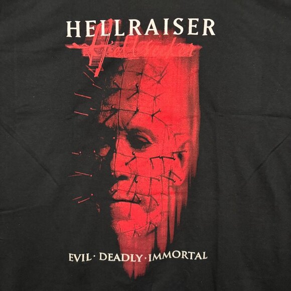 Hellraiser Pinhead Evil, Deadly, Immoral T-Shirt Size Extra Large - Picture 2 of 4
